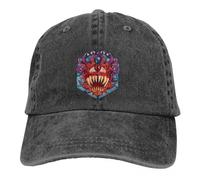 TeysHa Baseball Cap Snapback Sun Hat Beholder Stained Glass Baseball Cap Men Hats Women Visor Protection Snapback DND Game Caps for Men Women