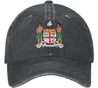 TeysHa Baseball Cap Snapback Sun Hat Coat of Arms of Fiji Baseball Cap Women Men Adjustable Dad Hat Streetwear Gift for Men Women