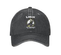 TeysHa Baseball Cap Snapback Sun Hat Linux May The Source Be with You Baseball Cap Penguin Programmer Developer Programming Coding Nerd Distressed Snapback Cap Snapback