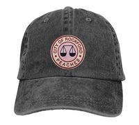 TeysHa Baseball Cap Snapback Sun Hat Men's Washed Baseball Cap Rockford Peach Patch Baseball Cap Rebound Trucker Cap Dad's hat his own Golf Cap Garters Hip hop Birthday Gift
