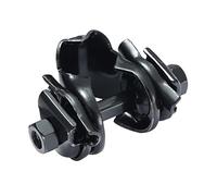 Teyssor Bicycle Seat Clamp Bike Seat Adapter for Standard Rail Saddles, Black
