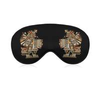 Tezcatlipoca Accordion Comfortable Sleep Mask with Adjustable Strap Soft Eyeshade for Night Sleeping Flight Nap Travel