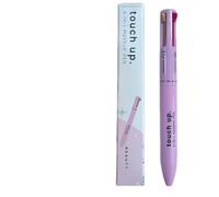 Tezklc 4 in 1 Touchup Pencil, Multifunctional Portable, Touchup Pencil, Multifunctional Portable Cosmetic for Travel While Moving Quick Makeup Adjustment Office Party Refresh Beauty Tool Must Have