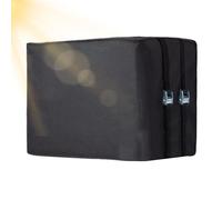 Tezklc Air Conditioner Covers for Outside Units Winter,Outdoor AC Cover Waterproof - Barrier Protector Shield with Adjustable Buckles for Compressor Condenser Central