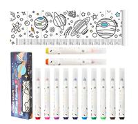 Tezklc Baby Roll-up Growth Height Chart | Measuring Supplies Ruler,Growth Chart Ruler, Measuring Height Chart for Boys Girls Friends Family Children