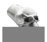 Tezklc Car Exhaust Ornament | Skull Design Car Exhaust Pipe Decor - Cool Modification Accessories for Vehicle Trailer Tractor Truck Dust Rain Rocks