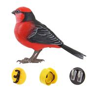 Tezklc Toy Bird - Bird Figurines Toys | Desktop Realistic Talking Electronic Pet for Sensory Play Birthday Outdoor Room Decor Party Favors Kindergarten