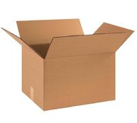 Tezraftaar® 1 x Cardboard Boxes Double Wall 44cm x 33.5cm x 47.70cm (30s) Shipping Storage House Removal Packaging Cartoon