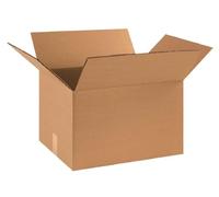 Tezraftaar® 10 x Single Wall Cardboard Boxes 6" x 6" x 6" Easy to Assemble Parcel Gifts Packing Shipping Mailing Best for house Removal