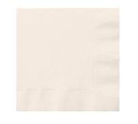 Tezraftaar® 1000 x Swantex Paper Napkins Disposable 33cm x 33cm 2Ply Devon Cream Serviettes Tissue Paper for Catering Supply Tableware Weddings Christmas Birthday Parties