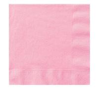 Tezraftaar® 200 x Swantex Paper Napkins Disposable 33cm x 33cm 2Ply Pink Serviettes Tissue Paper for Catering Supply Tableware Weddings Christmas Birthday Parties
