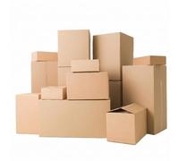Tezraftaar® 25 x Double Wall Cardboard Box 60cm x 38cm x 18cm Heavy Duty Brown Shipping Moving Box Strong Corrugated Packing Box for Storage Parcel Postage House Removal