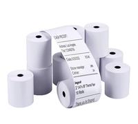 Tezraftaar® 5 x White Thermal Paper Till Receipt Roll 80 x 80mm POS PDQ EPOS Printer Credit Card Machine Cash Register