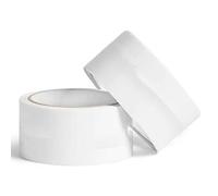 Tezraftaar® 6 x Parcel Packaging Tape 48mm x 66m White Heavy Duty Strong Adhesive Carton Sealing Tape for Parcel House Moving Boxes Packaging