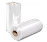 Tezraftaar® Machine Pallet Shrink Wrap Clear Heavy Duty Stretch Film 500mm x 1750m 20mu Sofa Furniture Cling Wrapping Film House Moving Packaging Industrial Uses