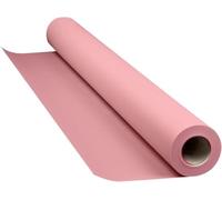 Tezraftaar® Paper Banquet Roll 25m x 1.14m Pink Disposable Banqueting Roll Table Cover Clothes for Christmas Catering Supply Wedding Birthday