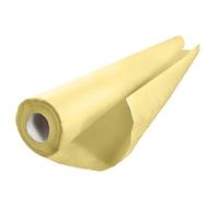 Tezraftaar® Paper Banquet Roll 8m x 1.14m Yellow Disposable Banqueting Roll Table Cover Clothes for Christmas Catering Supply Wedding Birthday