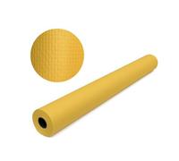 Tezraftaar® Paper Banquet Roll Embossed Design 8m x 1.2m Light Yellow Disposable Banqueting Roll Table Cover Clothes for Christmas Catering Supply Wedding Birthday