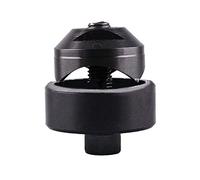 TF Hole Punch, Metal, 16 mm - 50 mm, Black