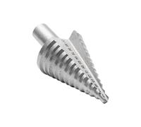 TF HSS Step Cone Drill bit Spiral Grooved Step Drill Bit for Steel Sheet up to 3mm Thick or Plastic/Metal Sheet for Hole Size 5mm 7mm 10mm 12mm 15mm 17mm 20mm 22mm 25mm 27mm 30mm 32mm 35mm