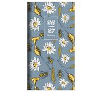 TF Publishing 2026-2027 Honey Bees Small Monthly Pocket Planner with 2 Page Large Calendar Grid and Lined Notes Section - 2 Year Pocket Calendar 2026-2027 Perfect for Purse - 3.5in x 6.5in