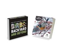 TF Publishing 2026 Birds: Backyard & Beyond Daily Desktop Calendar - Home and Office Organization - Small Desk Calendar 2026 w/Full-Color Tear-Off Pages and Standing Cardboard Easel - 5.25in x 5.25in
