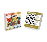 TF Publishing 2026 Daily Word Puzzle Daily Desktop Calendar - Home and Office Organization - Small Desk Calendar 2026 with Full-Color Tear-Off Pages and Standing Cardboard Easel - 5.25in x 5.25in