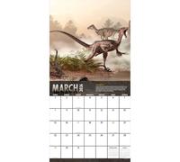 TF Publishing 2026 Dinosaurs Wall Calendar - Large Grids for Appointments and Scheduling - Vertical Monthly Wall Calendar 2026 with Premium Matte Paper for Home and Office Organization - 12in x 12in