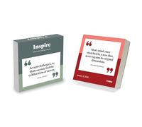 TF Publishing 2026 Inspire Daily Desktop Calendar - Home and Office Organization - Small Desk Calendar 2026 with Full-Color Tear-Off Pages and Standing Cardboard Easel - 5.25in x 5.25in