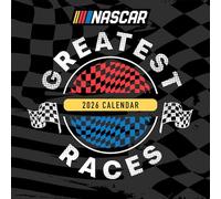 TF Publishing 2026 Nascar Best Races Wall Calendar - Large Grids for Appointments & Scheduling - 2026 Vertical Monthly Wall Calendar with Premium Glossy Paper for Organization