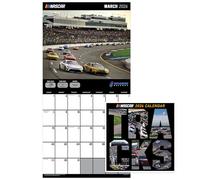 TF Publishing 2026 Nascar Tracks Wall Calendar - Large Grids for Appointments and Scheduling - Vertical Monthly Wall Calendar 2026 with Premium Gloss Paper for Home and Office Organization - 12x12in