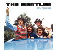 TF Publishing 2026 The Beatles Mini Calendar with Monthly Grids for Appointments and Scheduling - Vertical Small Wall Calendar 2026 with Premium Matte Paper for Home and Office Organization - 7x7in