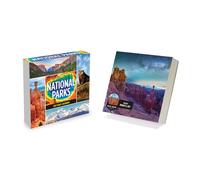 TF Publishing 2027 365 National Parks Daily Desktop Calendar - Small Desk Calendar 2027 with over 300 Full-Color Tear-Off Pages and Standing Cardboard Easel - 5.25 in x 5.25 in