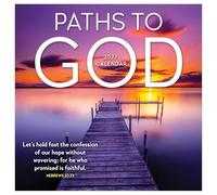 TF Publishing 2027 Paths to God Wall Calendar - Large Grids for Appointments and Scheduling - Vertical Monthly Wall Calendar 2027 with Premium Gloss Paper for Home and Office Organization - 12x12 in