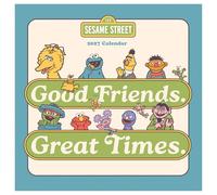 TF Publishing 2027 Sesame Street Wall Calendar - Large Grids for Appointments & Scheduling - Vertical Monthly Wall Calendar 2027 with Premium Matte Paper for Home & Office Organization - 12x12 in