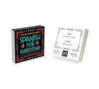 TF Publishing 2027 Spanish Words Daily Desktop Calendar - 5.25 in x 5.25 in | Small Desk Calendar 2027 with over 300 Full-Color Tear-Off Pages and Standing Cardboard Easel