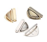 TF Purse Push Lock Sets for Leather Bag Purse DIY Golden
