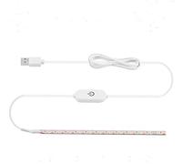TF USB Sewing Machine Light 5V 3.6W Super Bright 30cm LED Sewing Strip Light with Touch Dimmer IP55 Waterproof 30CM for Cabinet TV Background Fit All Sewing Machines