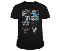 TF3Gft4E Serena-Williams-23-Grand-Slam-Signature-Shirt-Cute-Graphic-Tops-Funny-Tee-Teen Black XXL