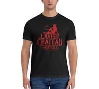 TF3Gft4E The-Lavish-Chateau-Featuring-The-Ruby-of-The-Sea-Essential-T-Shirt Black M