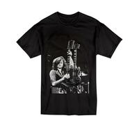 TF3Gft4E Vintage-Jimmy-Page-T-Shirt-Size-S-2Xl-Black-Color-Vintage-Tee-Shirt Black XXL