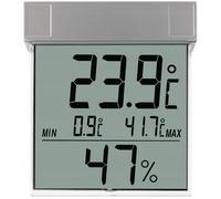 TFA 30.5020 Digital Window Thermometer Outdoor Humidity Meter min / max adhesive
