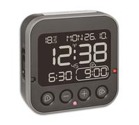 TFA® digitaler Funkwecker BINGO 2.0 schwarz NEW
