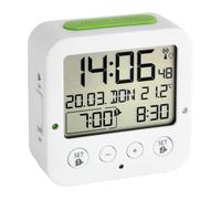 TFA® digitaler Funkwecker BINGO weiB NEW