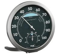 TFA Dostmann Analogue Thermo-Hygrometer, 45.2043.51, made in Germany, monitor temperature and humidity, with comfort levels