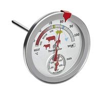 TFA Dostmann Analogue Thermometer for Roast/Oven, 14.1027, Cooking Thermometer, for BBQ, Stainless Steel