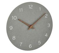 TFA Dostmann Analogue Wall Clock 60.3054 (Concrete Grey with Battery)