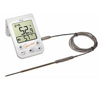 TFA Dostmann Digital BBQ Meat Thermometer KÜCHEN-Chef, 14.1510.02, Easy to use, Oven, Smoker, BBQ Thermometer, incl Probe Thermometer