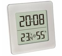 TFA Dostmann Digital Thermo-Hygrometer Indoor Temperature Humidity Clock