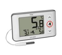 TFA Dostmann Digitales Profi-Thermometer with Kabelfühler LT 202 Thermometer white